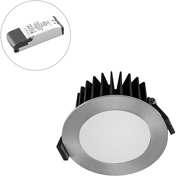 EVN-Lichttechnik LED-Deckeneinbauleuchte 3000K 350mA IP44 L44101302 chr/sat